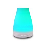 Ecogecko EcoGecko 75008 Aromatherapy Essential Aroma Oil Diffuser with Color Changing LED Lights 75008